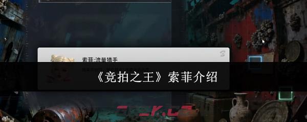 《竞拍之王》索菲介绍
