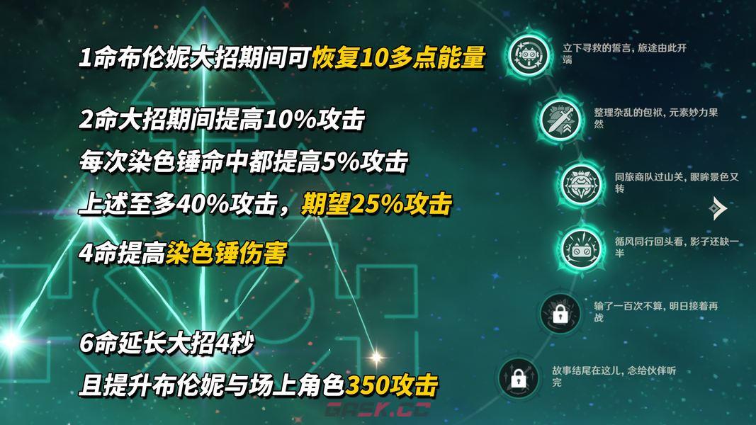 原神月之七布伦妮培养攻略-第7张-手游攻略-GASK