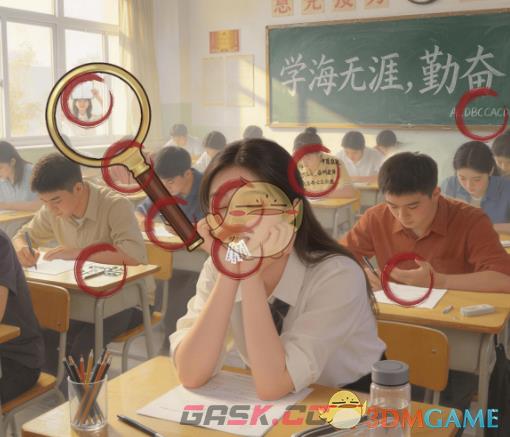《脑筋抖一抖》糟糕的考试找到考场中12处不妥降低信任值通关攻略-第4张-手游攻略-GASK