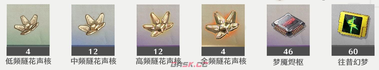 鸣潮露西养成材料一览-第2张-手游攻略-GASK