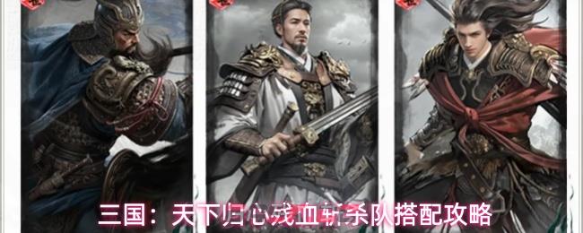 三国:天下归心残血斩杀队搭配攻略