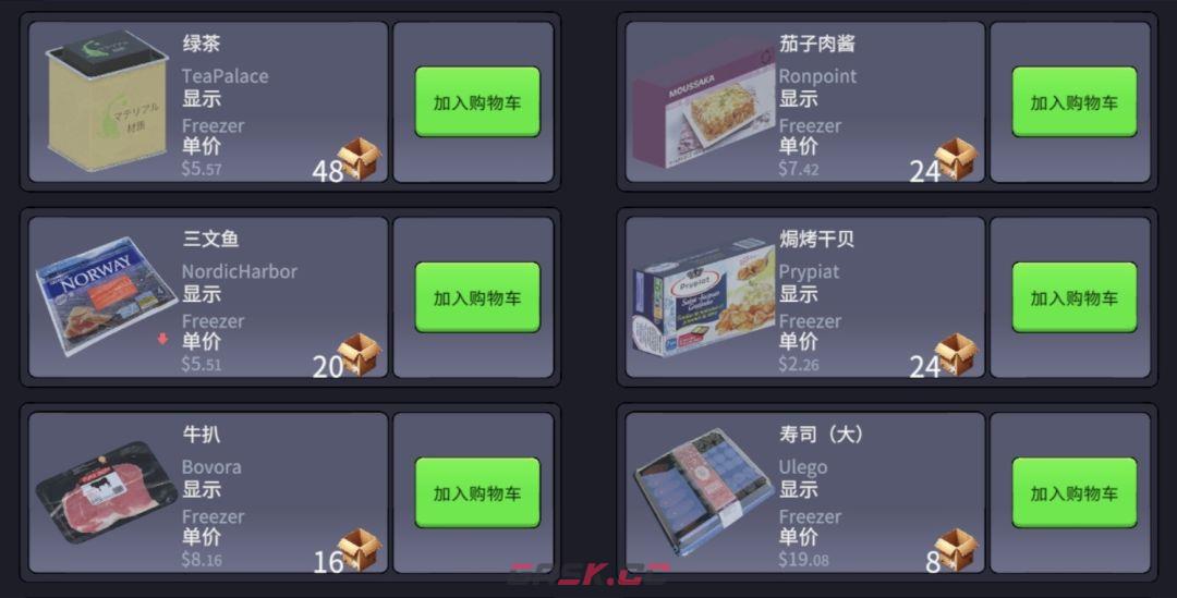 超市经理模拟器许可证34级之前商品类型-第11张-手游攻略-GASK
