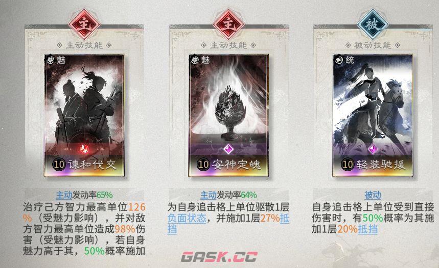 三国：天下归心持续伤害队伍搭配-第9张-手游攻略-GASK