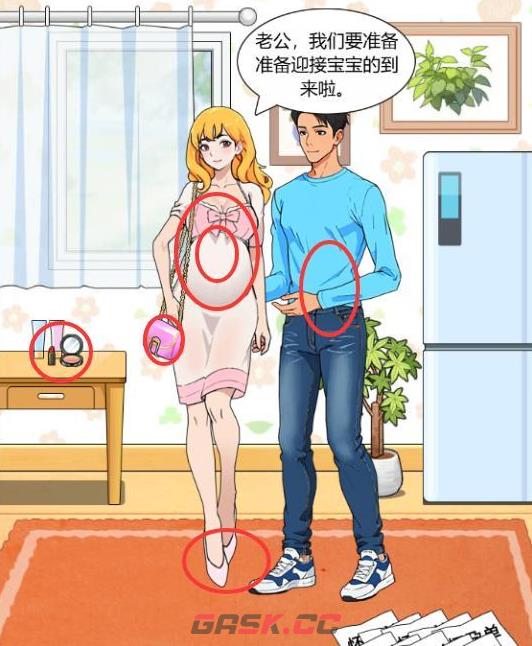 《婆婆玩脑洞》小美怀孕帮小美做好怀孕保护通关攻略-第2张-手游攻略-GASK