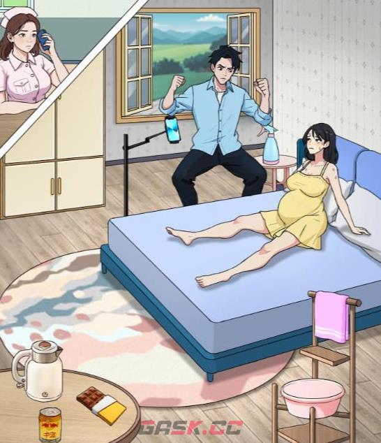 《婆婆玩脑洞》爸爸接生帮爸爸完成接生通关攻略-第2张-手游攻略-GASK