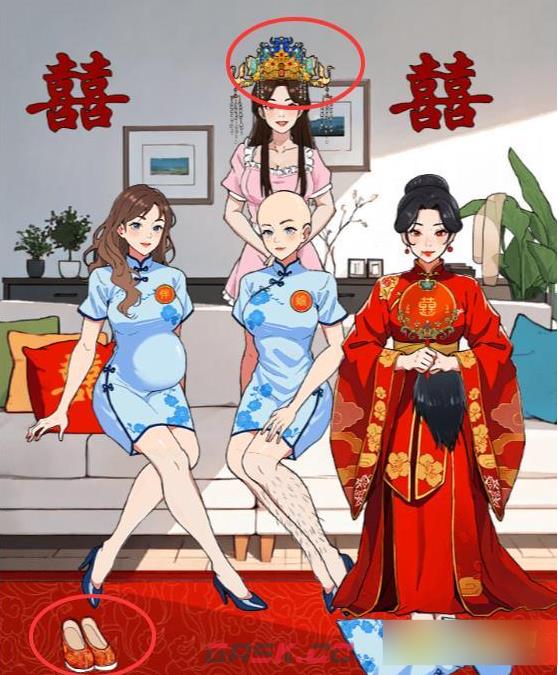 《婆婆玩脑洞》伴娘天团帮大家拍出满意的照片通关攻略-第2张-手游攻略-GASK