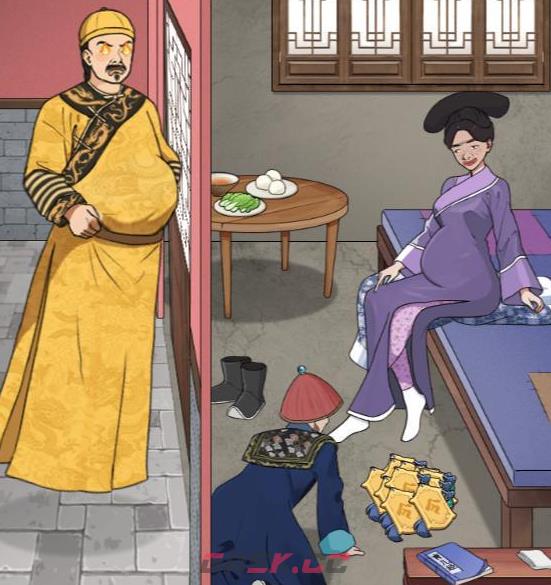 《婆婆玩脑洞》四郎当爹帮她讨好皇上通关攻略-第2张-手游攻略-GASK
