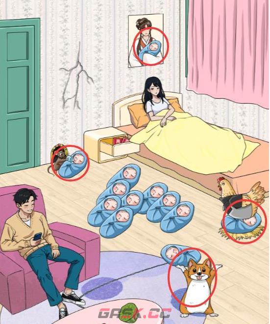 《婆婆玩脑洞》全关卡通关攻略汇总-第3张-手游攻略-GASK