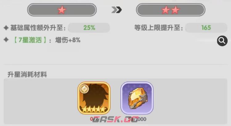 《火线战姬》升星材料一览-第4张-手游攻略-GASK