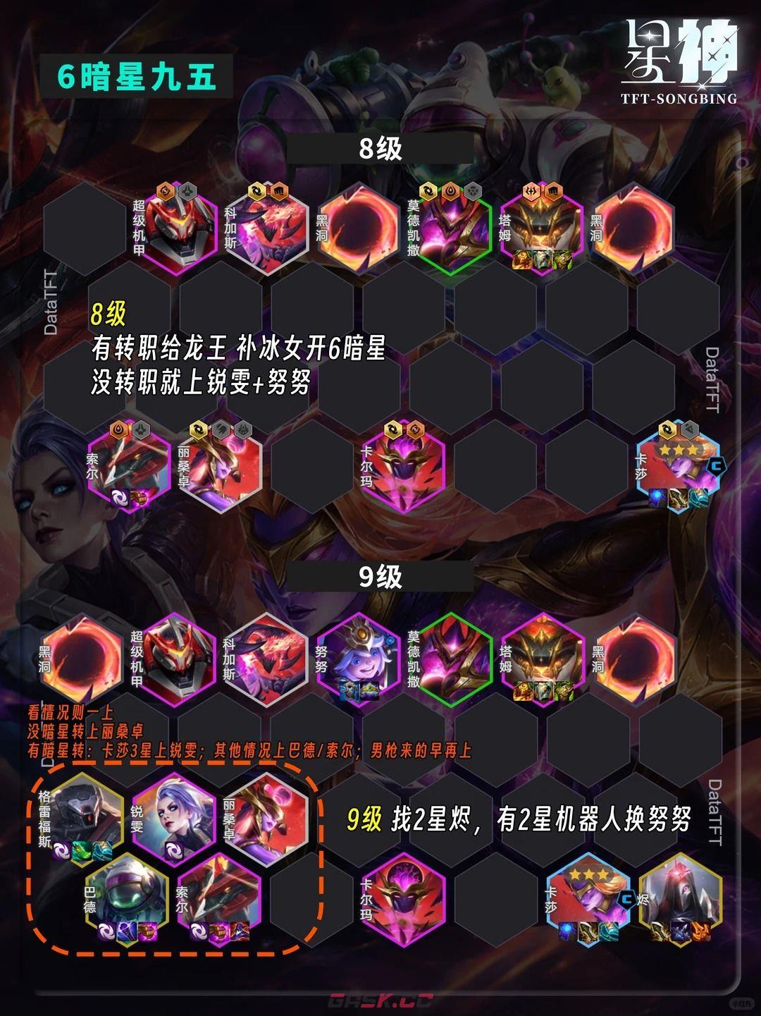 金铲铲之战6暗星95阵容推荐-第4张-手游攻略-GASK