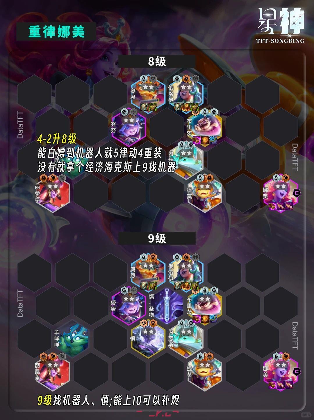 金铲铲之战重律娜美最强运营阵容-第4张-手游攻略-GASK