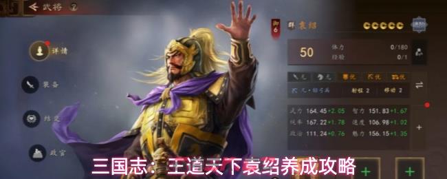 三国志：王道天下袁绍养成攻略-第1张-手游攻略-GASK
