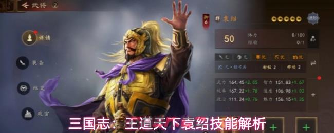 三国志：王道天下袁绍技能解析-第1张-手游攻略-GASK