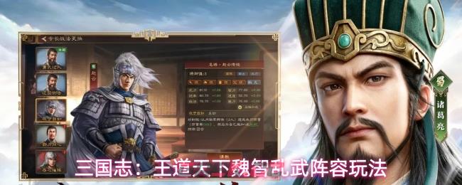 三国志：王道天下魏智乱武阵容玩法-第1张-手游攻略-GASK