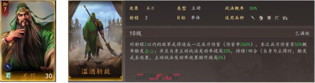 三国志：王道天下常用名将兵种及战法推荐-第8张-手游攻略-GASK