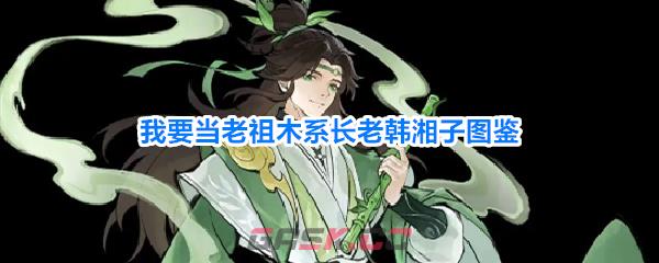 我要当老祖木系长老韩湘子图鉴