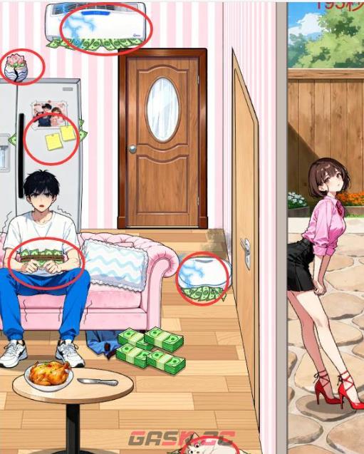《超级梗传大师》偷藏私房钱帮他把私房钱藏好通关攻略-第2张-手游攻略-GASK