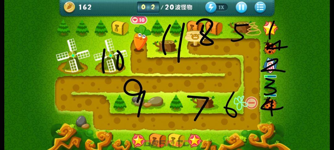 保卫萝卜终极挑战9关卡攻略-第2张-手游攻略-GASK