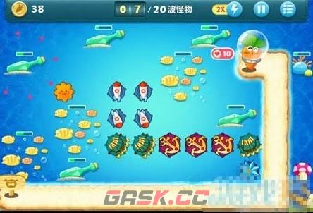 保卫萝卜深海主题第11关卡攻略-第3张-手游攻略-GASK