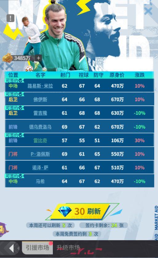梦幻足球联赛生涯玩法介绍-第7张-手游攻略-GASK