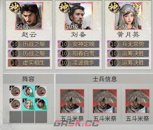 三国：天下归心共存阵容搭配攻略-第15张-手游攻略-GASK