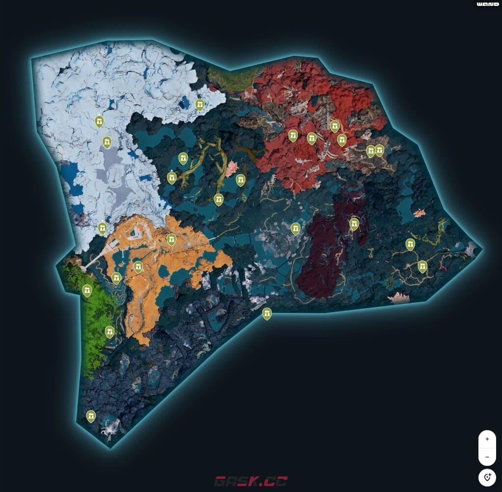 《幻兽帕鲁》帕鲁树晶矿具体位置介绍-第2张-单机攻略-GASK