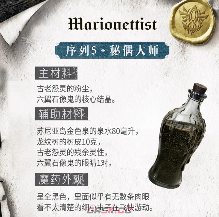 《诡秘之主》占卜家魔药配方介绍-第6张-手游攻略-GASK