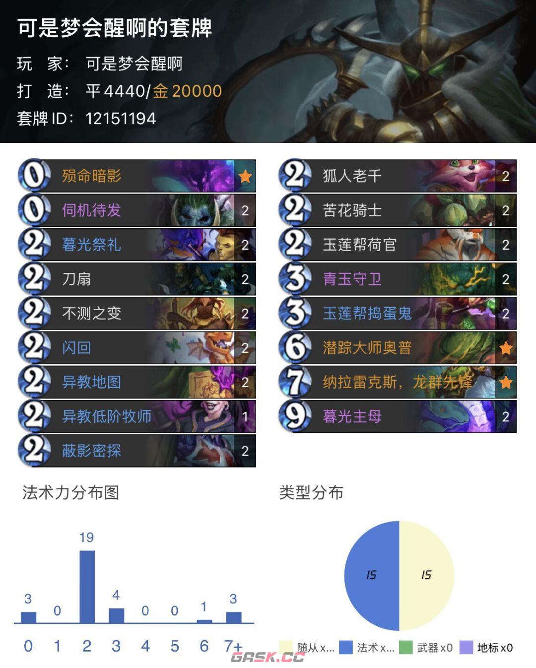 炉石传说虚空瞎卡组攻略-第3张-手游攻略-GASK