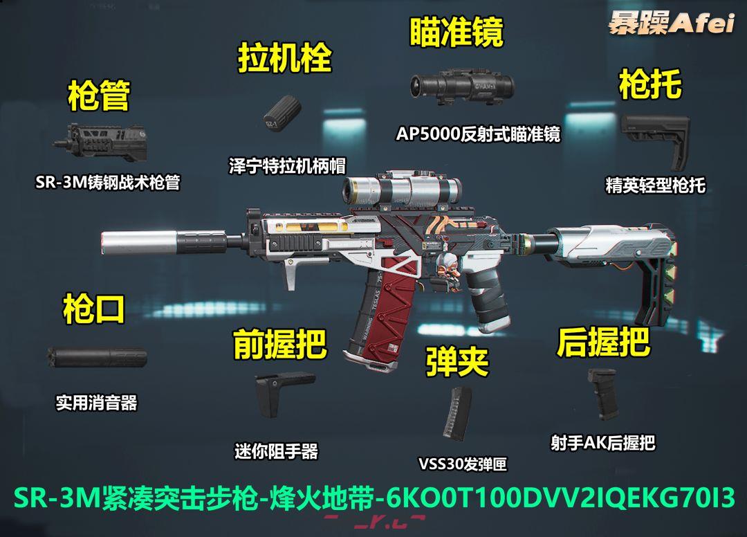 三角洲行动SR-3M二十二万改枪方案-第2张-手游攻略-GASK