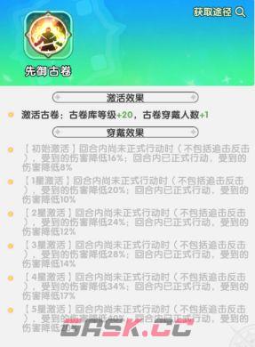 火线战姬古卷分类详解-第6张-手游攻略-GASK