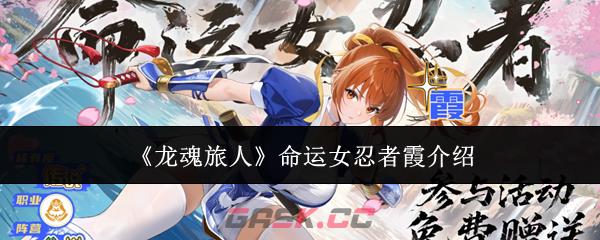 《龙魂旅人》命运女忍者霞介绍