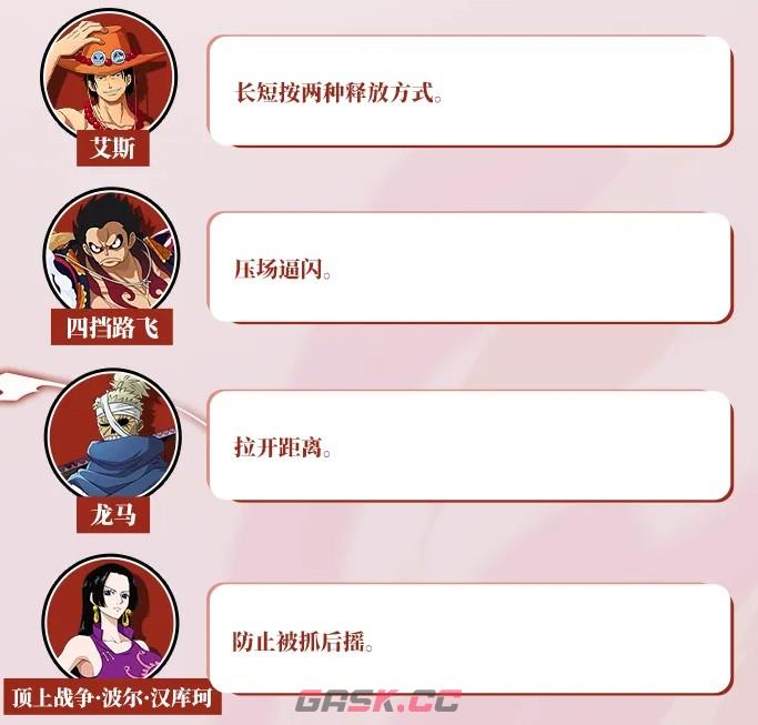 航海王热血航线萨波连招技巧分享-第5张-手游攻略-GASK