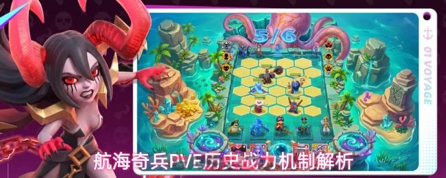 航海奇兵PVE历史战力机制解析