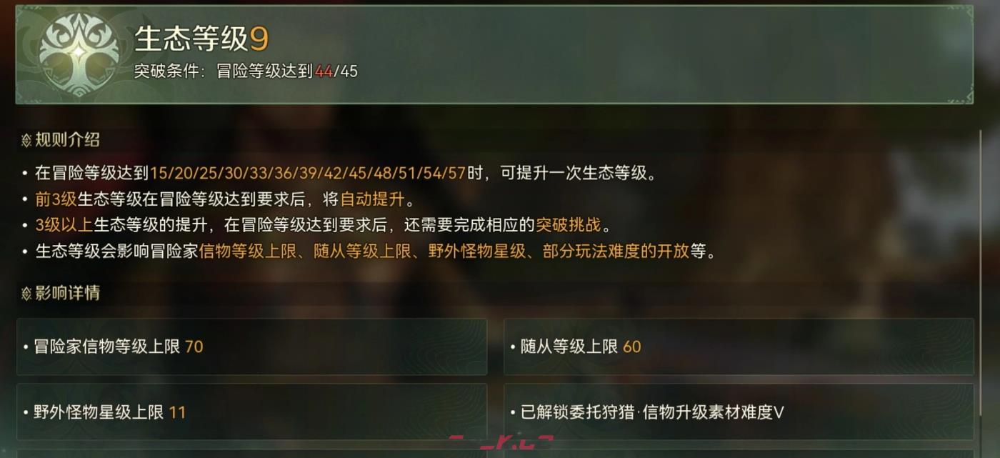 《怪物猎人：旅人》生态等级介绍-第2张-手游攻略-GASK