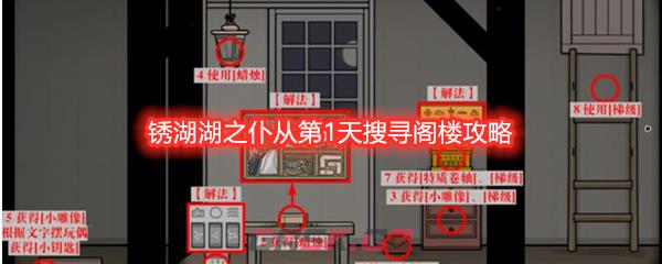 锈湖湖之仆从第1天搜寻阁楼攻略