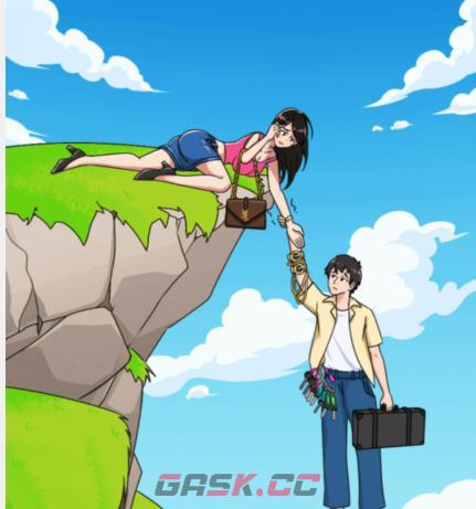 《脑洞工坊》悬崖救援2帮女生将负重减到60Kg通关攻略-第2张-手游攻略-GASK