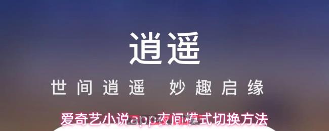 爱奇艺小说app夜间模式切换方法