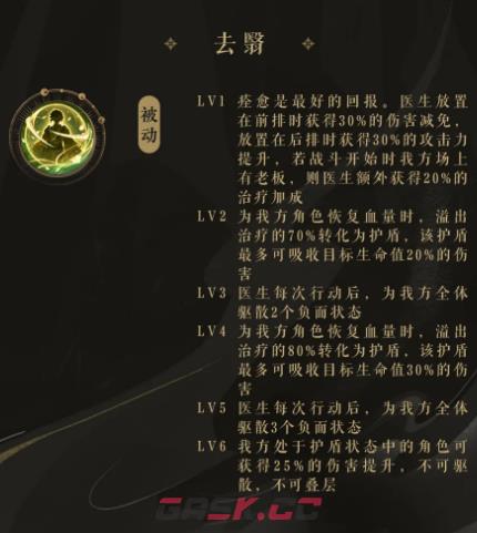 《花亦山心之月》RP医生介绍-第5张-手游攻略-GASK