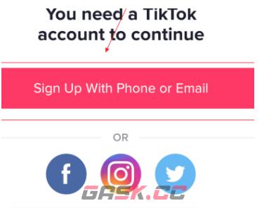 TikTok海外版注册教程-第2张-手游攻略-GASK