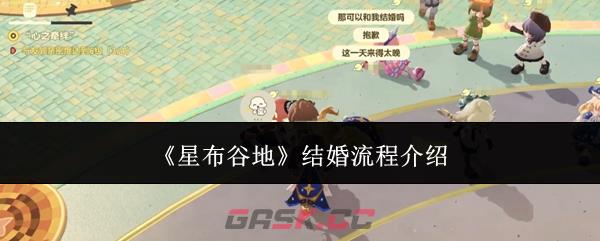 《星布谷地》结婚流程介绍