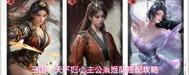 三国:天下归心主公枭姬队搭配攻略